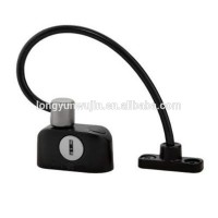 Window Restrictor Safety Device Key Lock Child Safe 125mm Limit Black