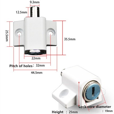 Lock sliding sash windows security lock shift window locks window safety lock steel window